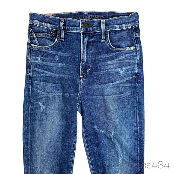Citizens of Humanity Distressed Rocket High Rise Skinny Jeans 27x29 - Picture 8 of 9